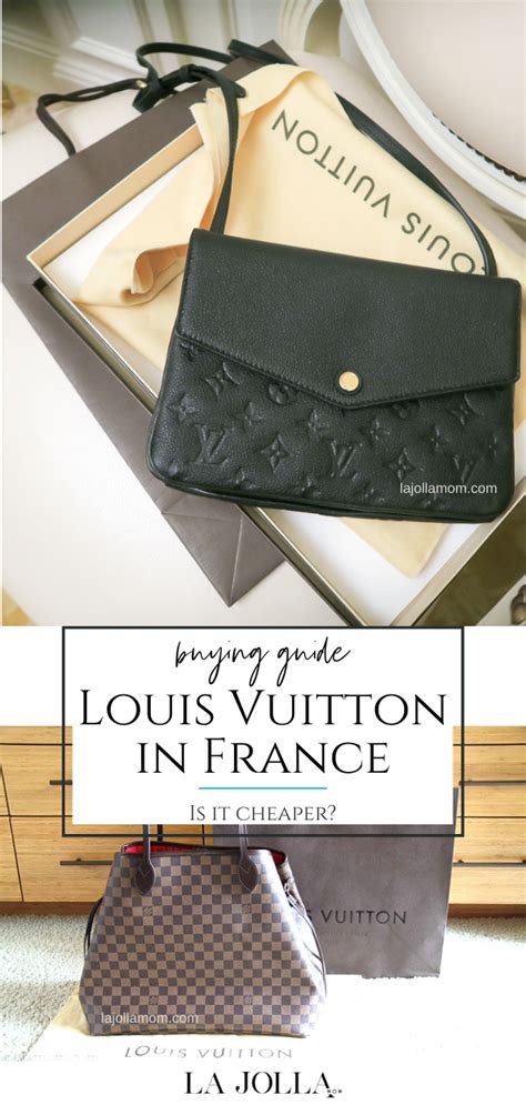 is it cheaper to buy louis vuitton in france|Louis Vuitton in paris cost.